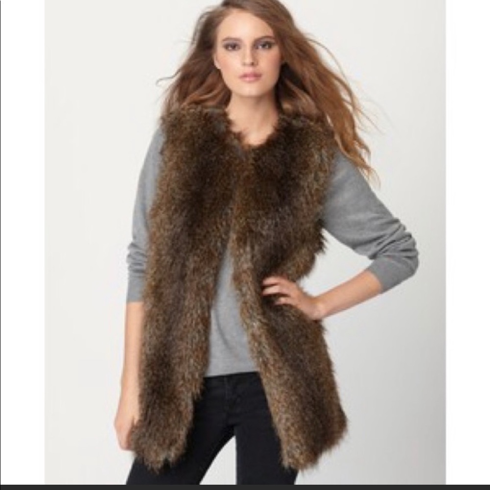 Rachel Roy Faux Fur Vest